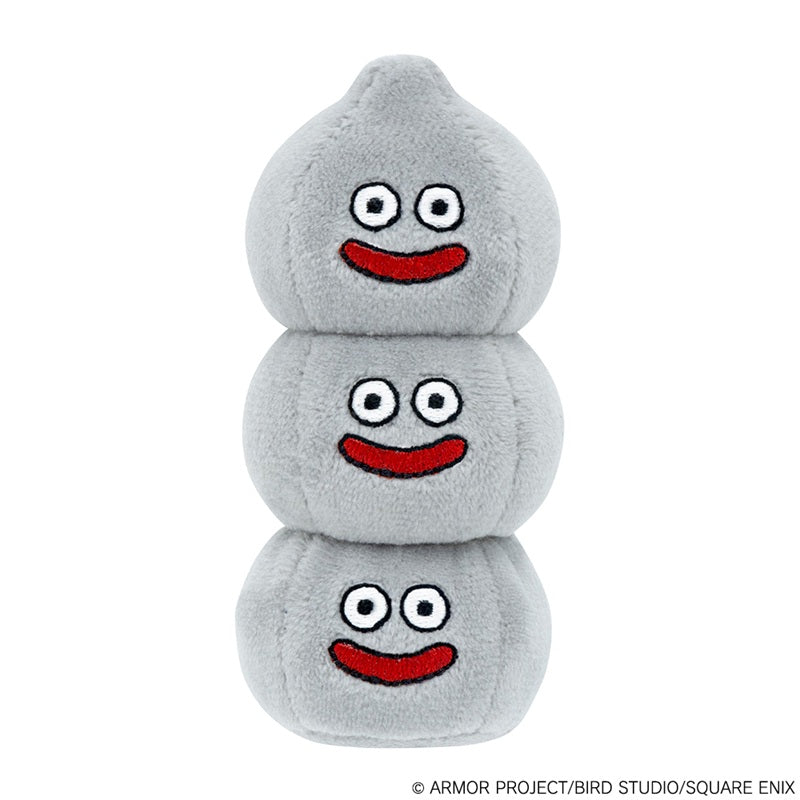 Square Enix Smile Slime Let's Squeeze! Dragon Quest Metal Slime Tower Plush