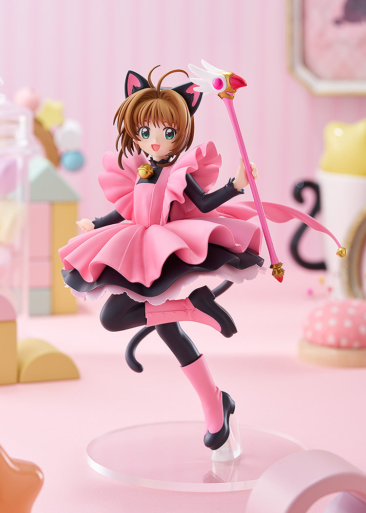 POP UP PARADE Cardcaptor Sakura Sakura Kinomoto BlackCatCostumeVer L Größe Figur