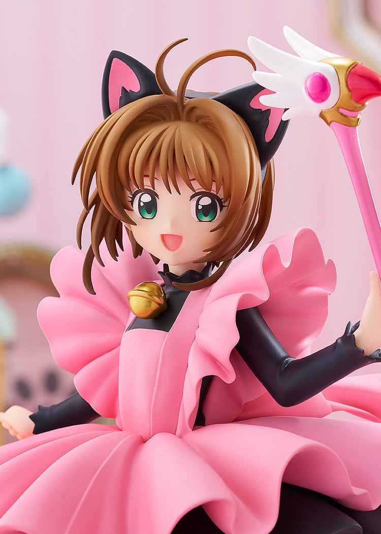 POP UP PARADE Cardcaptor Sakura Sakura Kinomoto BlackCatCostumeVer L Größe Figur