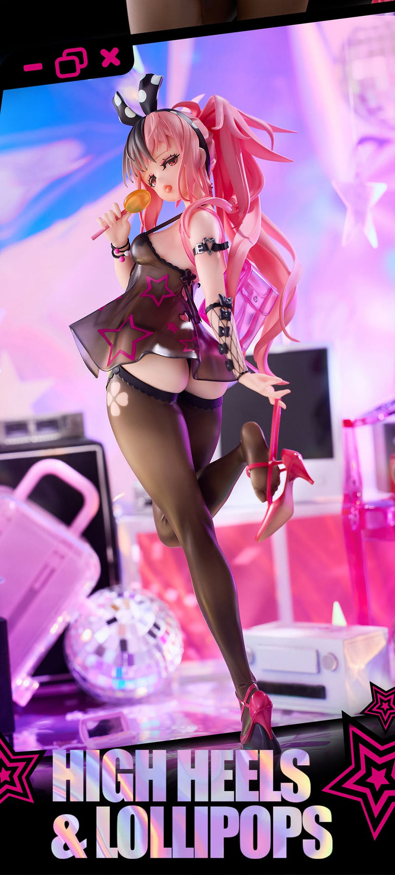 DIGIGIRL High Heel & Lollipop 1/6 Figure JAPAN OFFICIAL