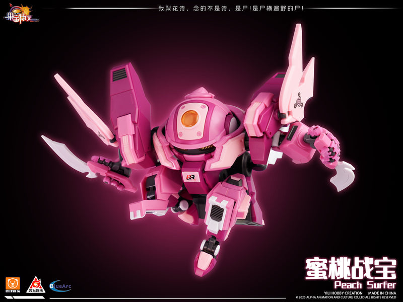 Yilichuangwan Fruity ROBO Peach Surfer Model Kit JAPAN OFFICIAL