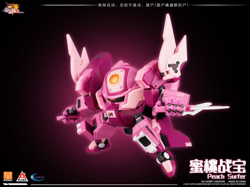 Yilichuangwan Fruity ROBO Peach Surfer Model Kit JAPAN OFFICIAL