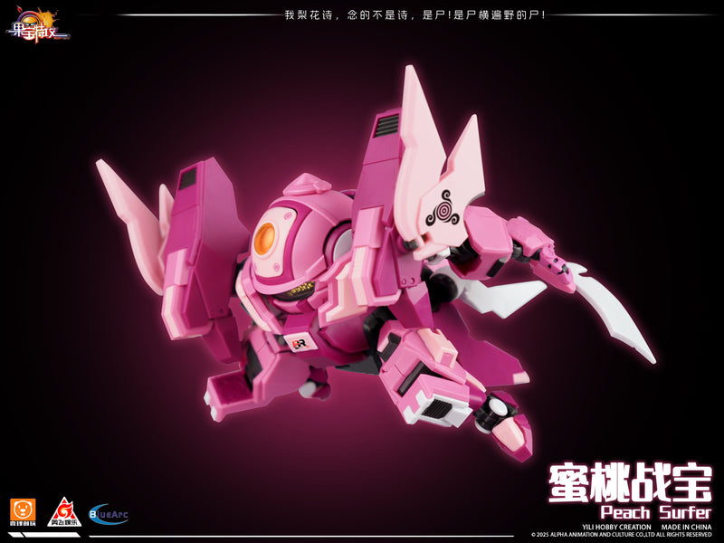 Yilichuangwan Fruity ROBO Peach Surfer Model Kit JAPAN OFFICIAL
