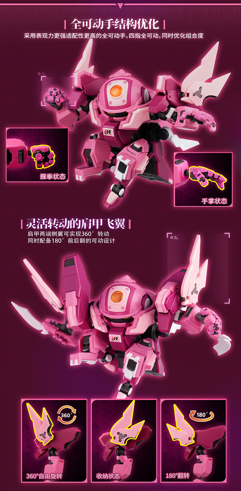 Yilichuangwan Fruity ROBO Peach Surfer Model Kit JAPAN OFFICIAL