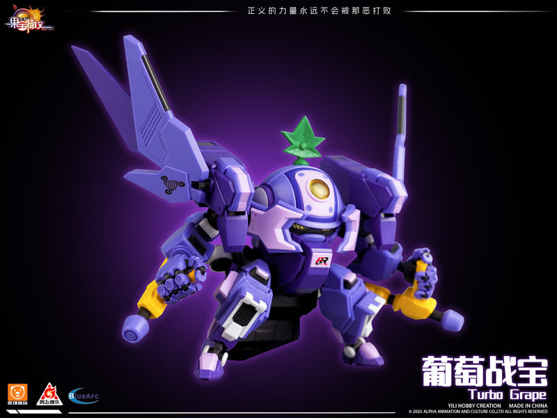 Yilichuangwan Fruity ROBO Turbo Grape Modellbausatz JAPAN OFFIZIELL
