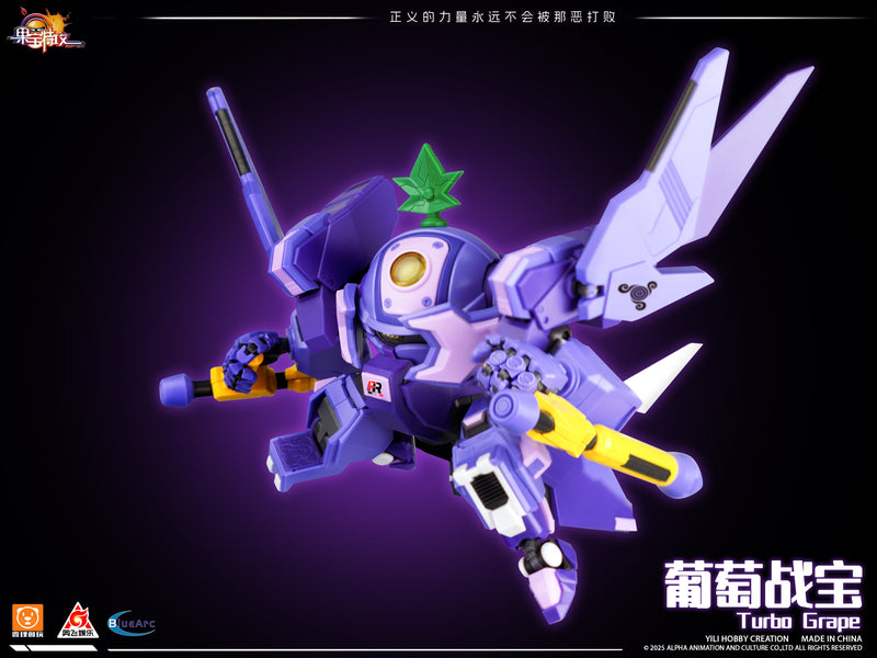 Yilichuangwan Fruity ROBO Turbo Grape Modellbausatz JAPAN OFFIZIELL