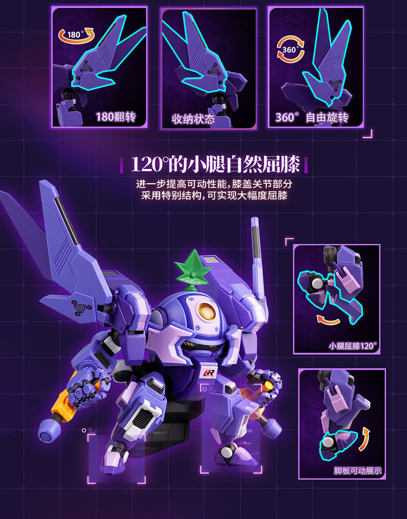 Yilichuangwan Fruity ROBO Turbo Grape Modellbausatz JAPAN OFFIZIELL