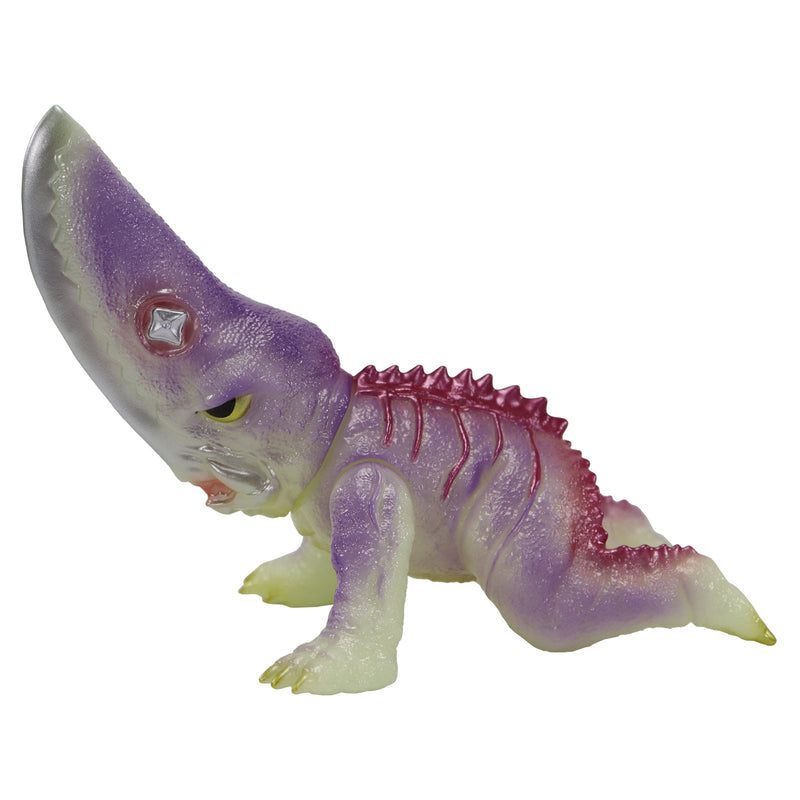 Mittelgroße Serie Giant Evil Beast Guiron 1969 Luminous Purple Ver Figure JAPAN