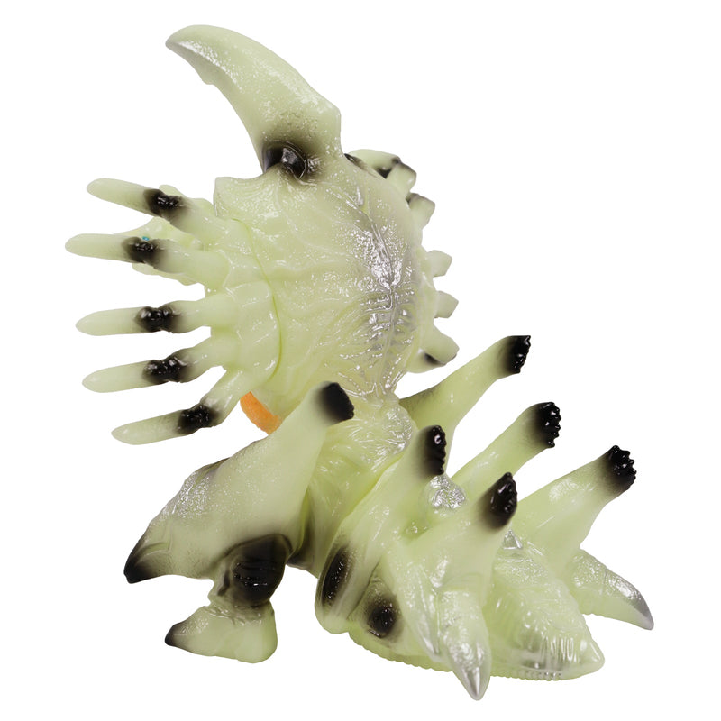 Série de tamanho médio Gamera Vol.6 Giant Legion Luminous Black Ver Figura JAPÃO