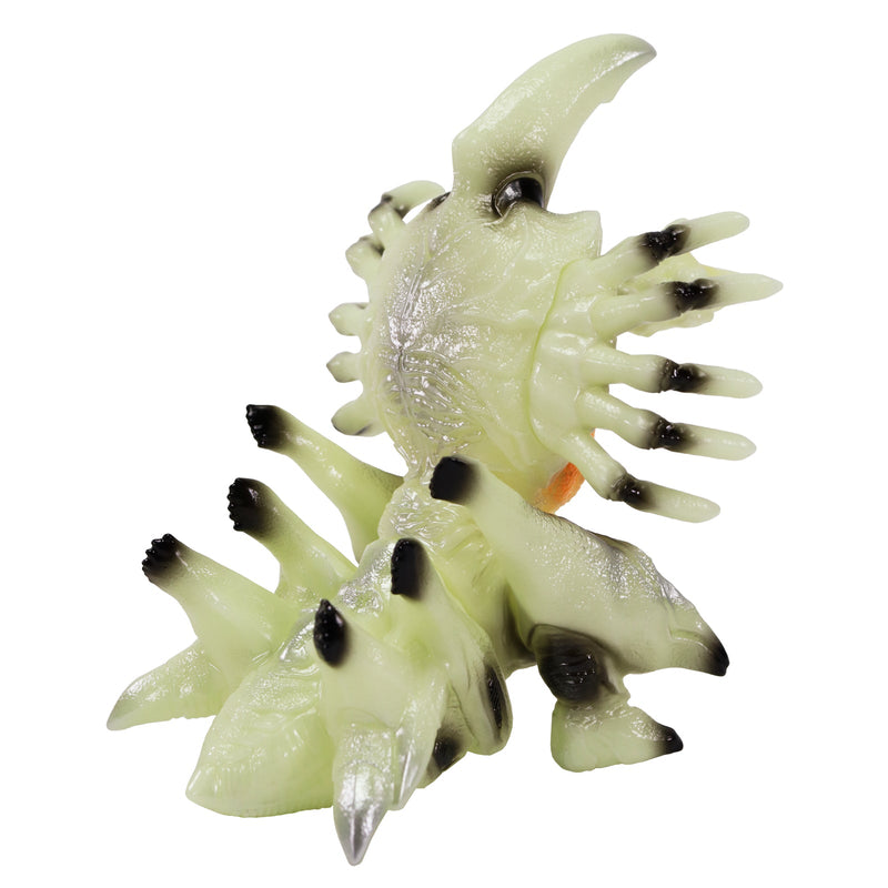 Série de tamanho médio Gamera Vol.6 Giant Legion Luminous Black Ver Figura JAPÃO