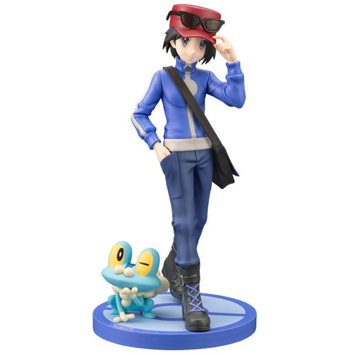Kotobukiya ARTFX J Pokemon Series Karumu with Froakie 1/8 Figure JAPAN OFFICIAL