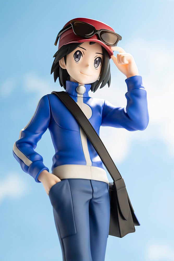 Kotobukiya ARTFX J Pokemon Series Karumu with Froakie 1/8 Figure JAPAN OFFICIAL