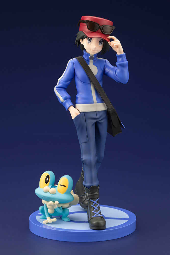 Kotobukiya ARTFX J Pokemon Series Karumu with Froakie 1/8 Figure JAPAN OFFICIAL