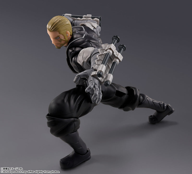 S.H.Figuarts Kaiju No. 8 Isao Shinomiya Action Figure UFFICIALE GIAPPONE