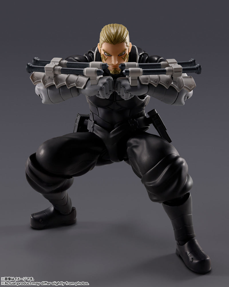 S.H.Figuarts Kaiju No. 8 Isao Shinomiya Action Figure UFFICIALE GIAPPONE