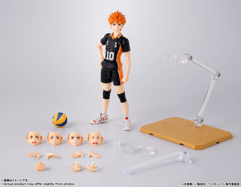 S.H.Figuarts Haikyuu!! Shoyo Hinata Action Figure UFFICIALE DEL GIAPPONE
