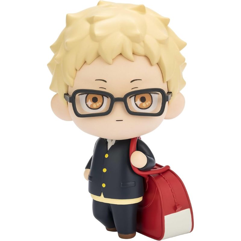 BANDAI Tekupiku Haikyuu!! Kei Tsukishima Action Figure JAPAN OFFICIAL