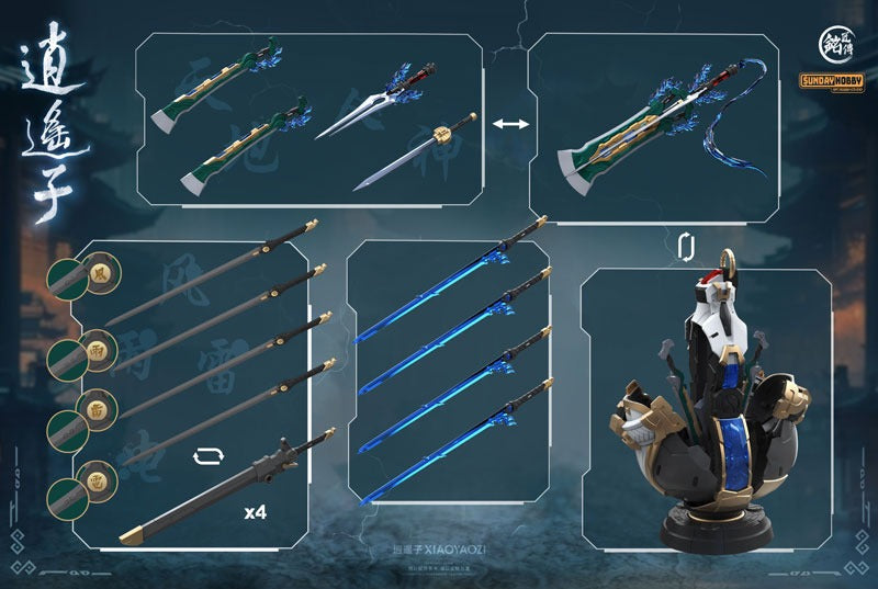 MJZ STUDIO XIAOYAOZI Modellbausatz JAPAN OFFIZIELL