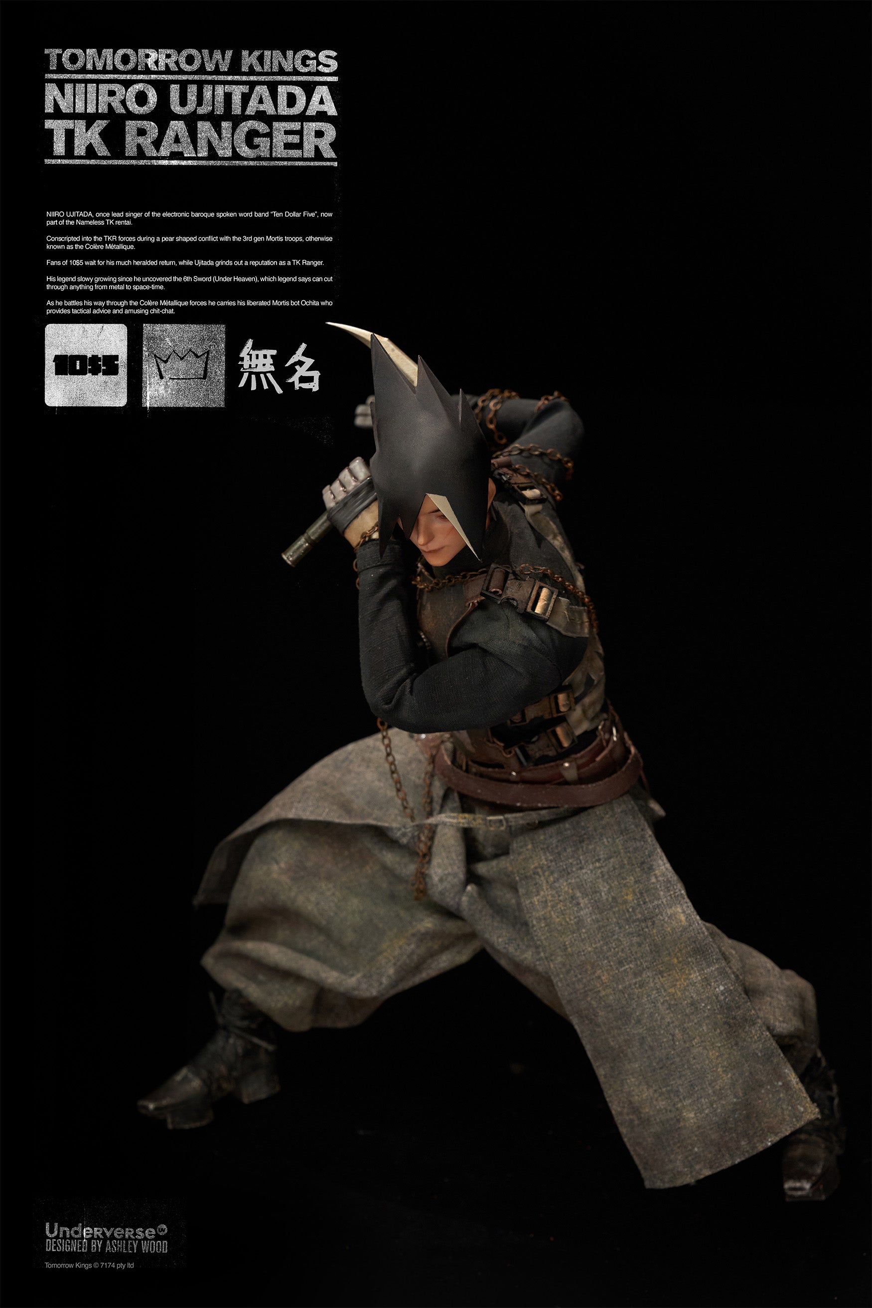 Underverse TOMORROW KINGS TK RANGER NIIRO UJITADA 1/6 Action