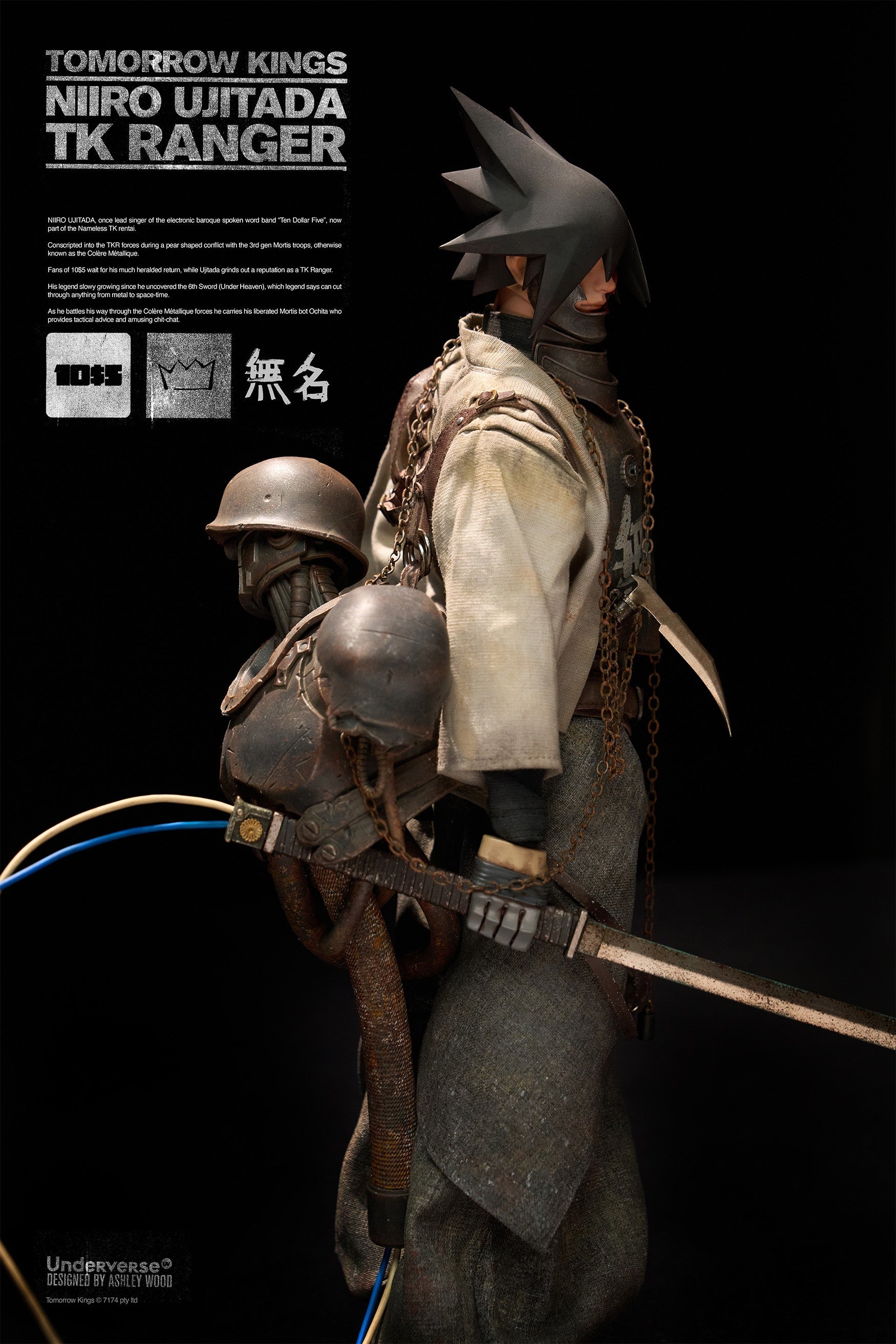 Underverse TOMORROW KINGS TK RANGER NIIRO UJITADA 1/6 Action