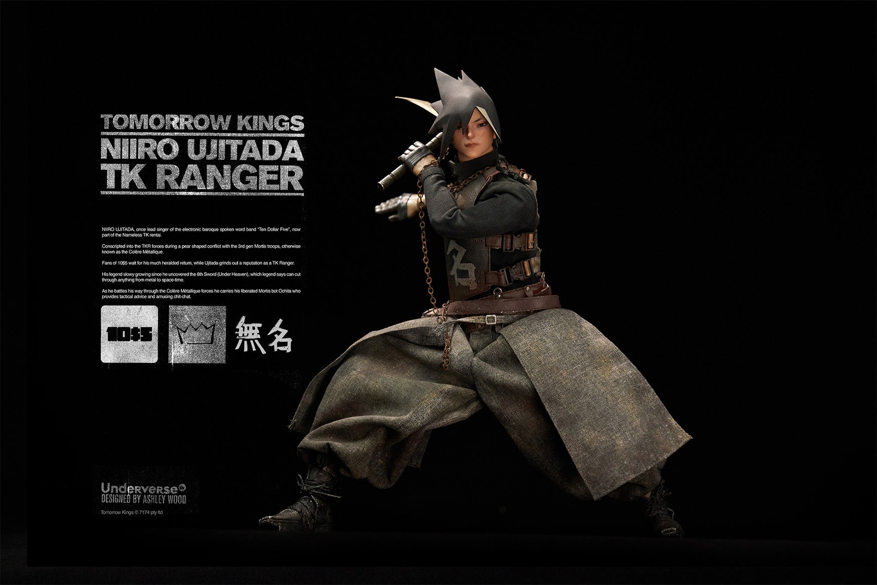 Underverse TOMORROW KINGS TK RANGER NIIRO UJITADA 1/6 Action