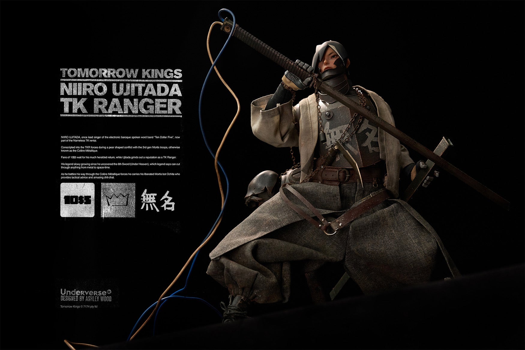 Underverse TOMORROW KINGS TK RANGER NIIRO UJITADA 1/6 Action