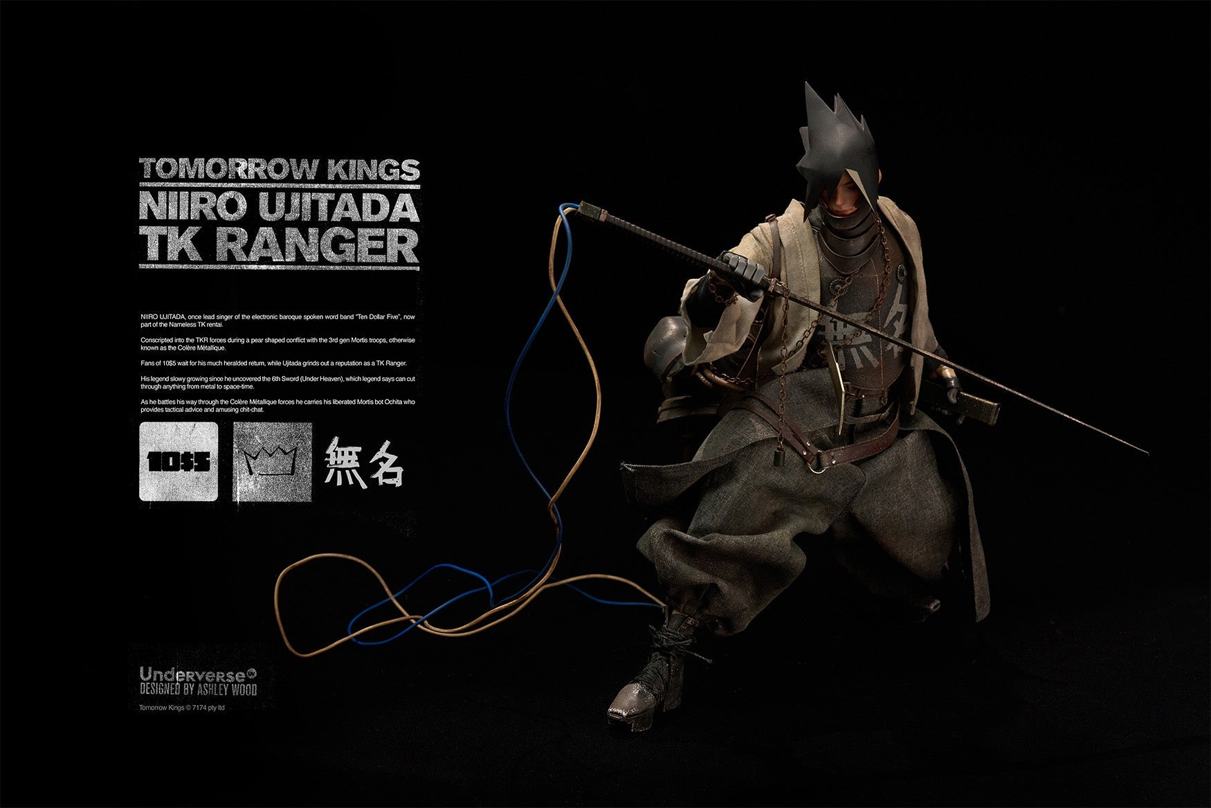 Underverse TOMORROW KINGS TK RANGER NIIRO UJITADA 1/6 Action