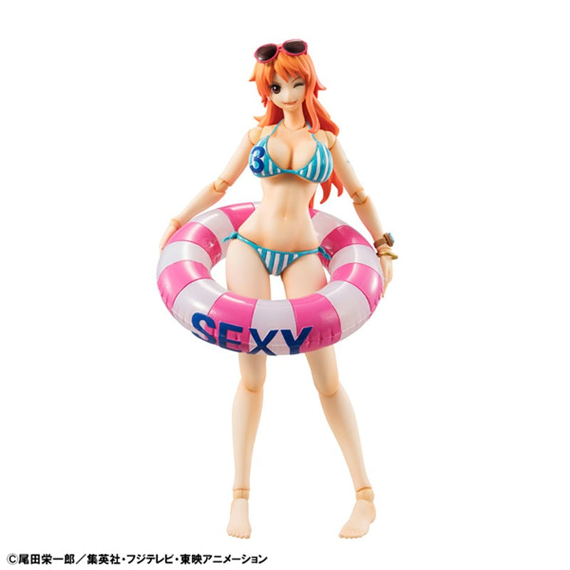 MegaHouse Variable Action Heroes ONE PIECE Nami Summer Vacation Action Figure
