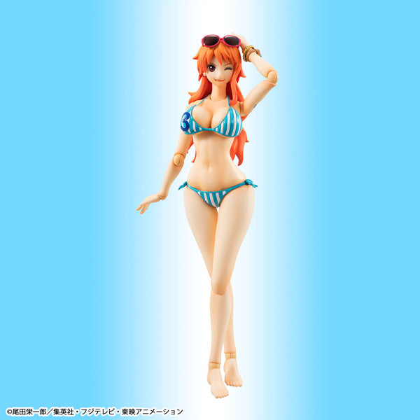 MegaHouse Variable Action Heroes ONE PIECE Nami Summer Vacation Action Figure