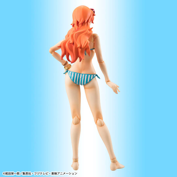 MegaHouse Variable Action Heroes ONE PIECE Nami Summer Vacation Action Figure