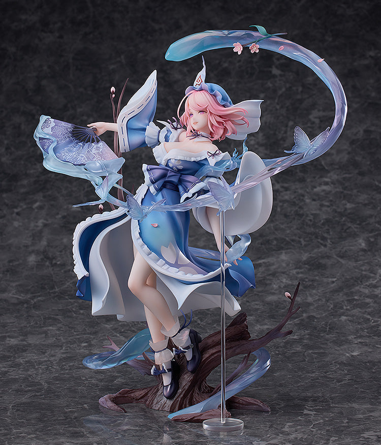 Solarain Touhou Project Yuyuko Saigyouji Natural-Born Ghost Ver. 1/7 Figure