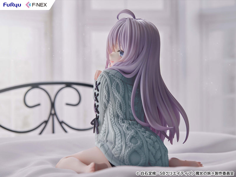 Wandernde Hexe Die Reise von Elaina Elaina Strickversion. Blaue 1/7-Figur neu lackieren