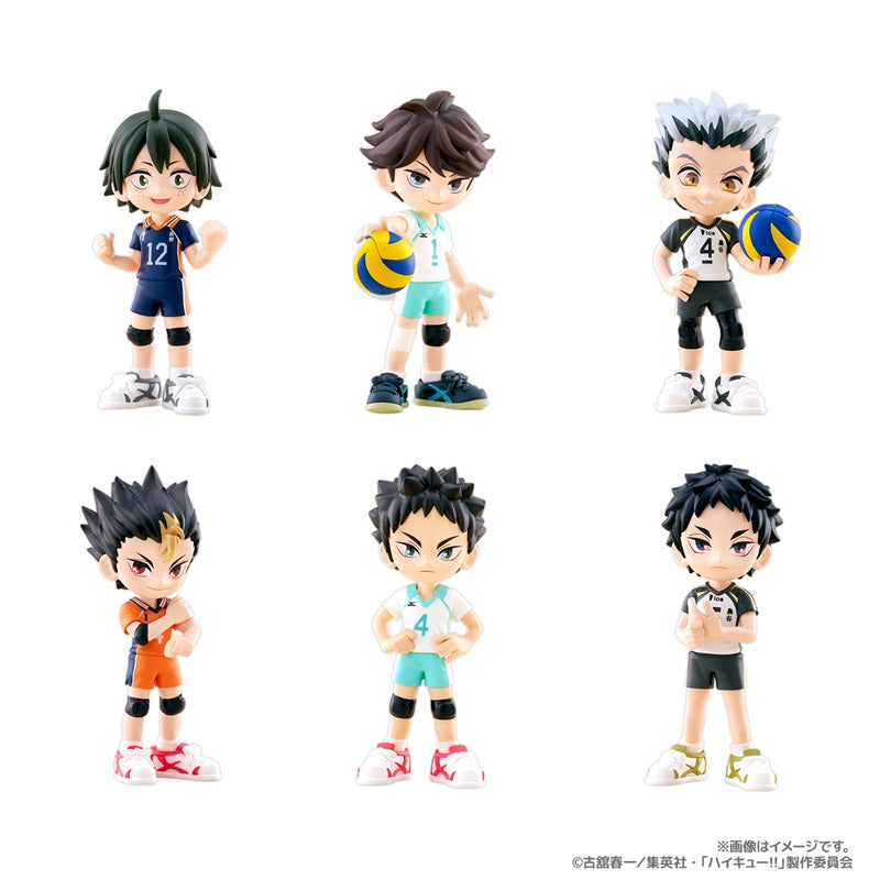 かわいいウサギ　スリーピースHIDEAKI SATOヒデアキサトウ　ペコラ Bushiroad Creative PalVerse Haikyuu!! vol.2 6Pack BOX Figure JAPAN