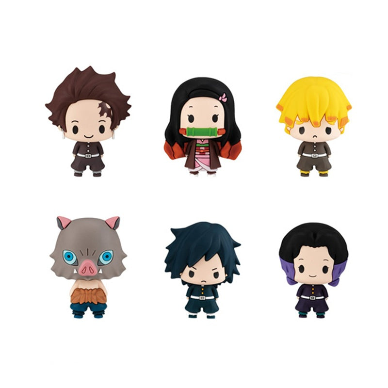 MegaHouse Chokorin Collection Demon Slayer 6 Pack BOX Mascot Figure JAPAN
