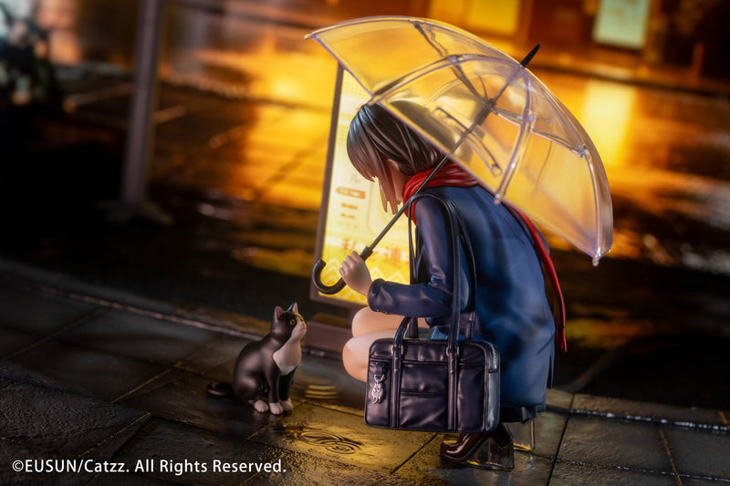 EUSUN Rainy Day Meeting Illustrated by Catzz 1/7 Figure JAPAN OFFICIAL