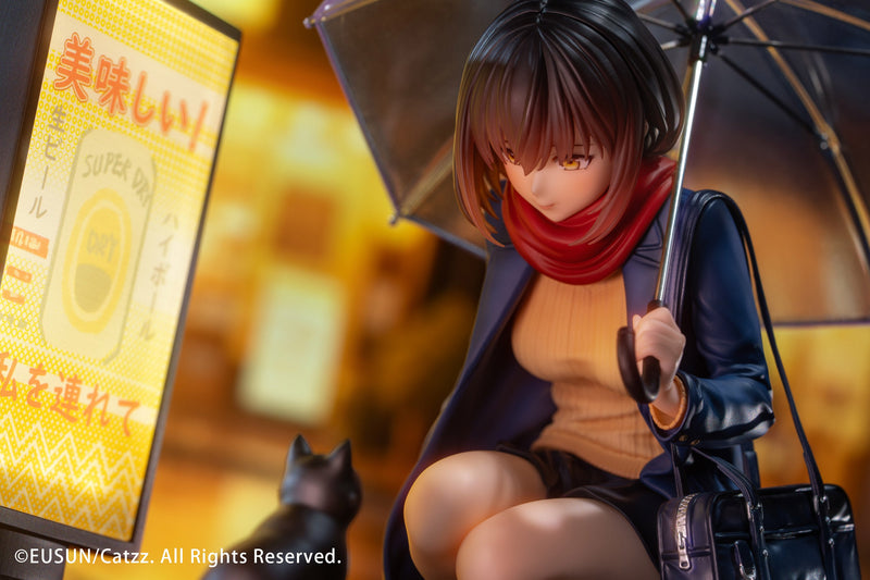 EUSUN Rainy Day Meeting Illustrated by Catzz 1/7 Figure JAPAN OFFICIAL