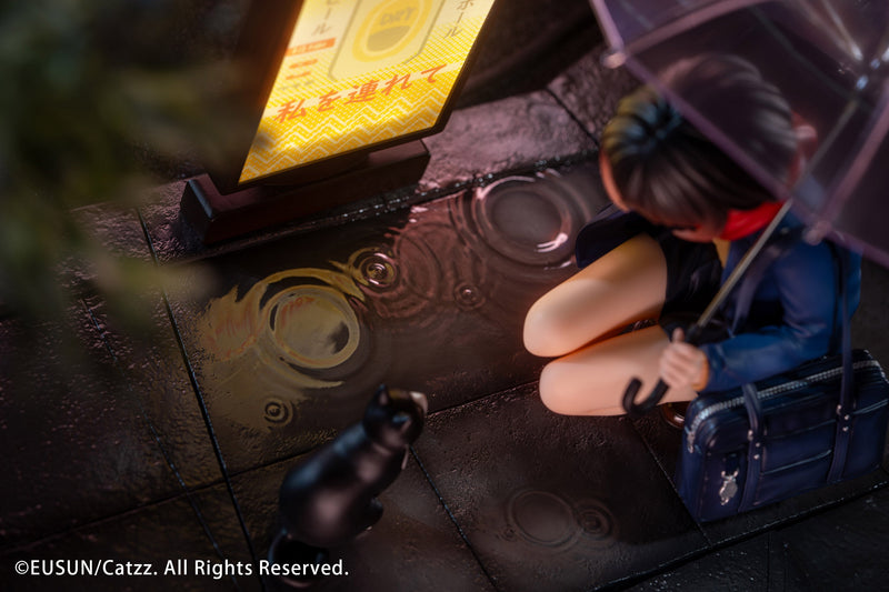 EUSUN Rainy Day Meeting Illustrated by Catzz 1/7 Figure JAPAN OFFICIAL