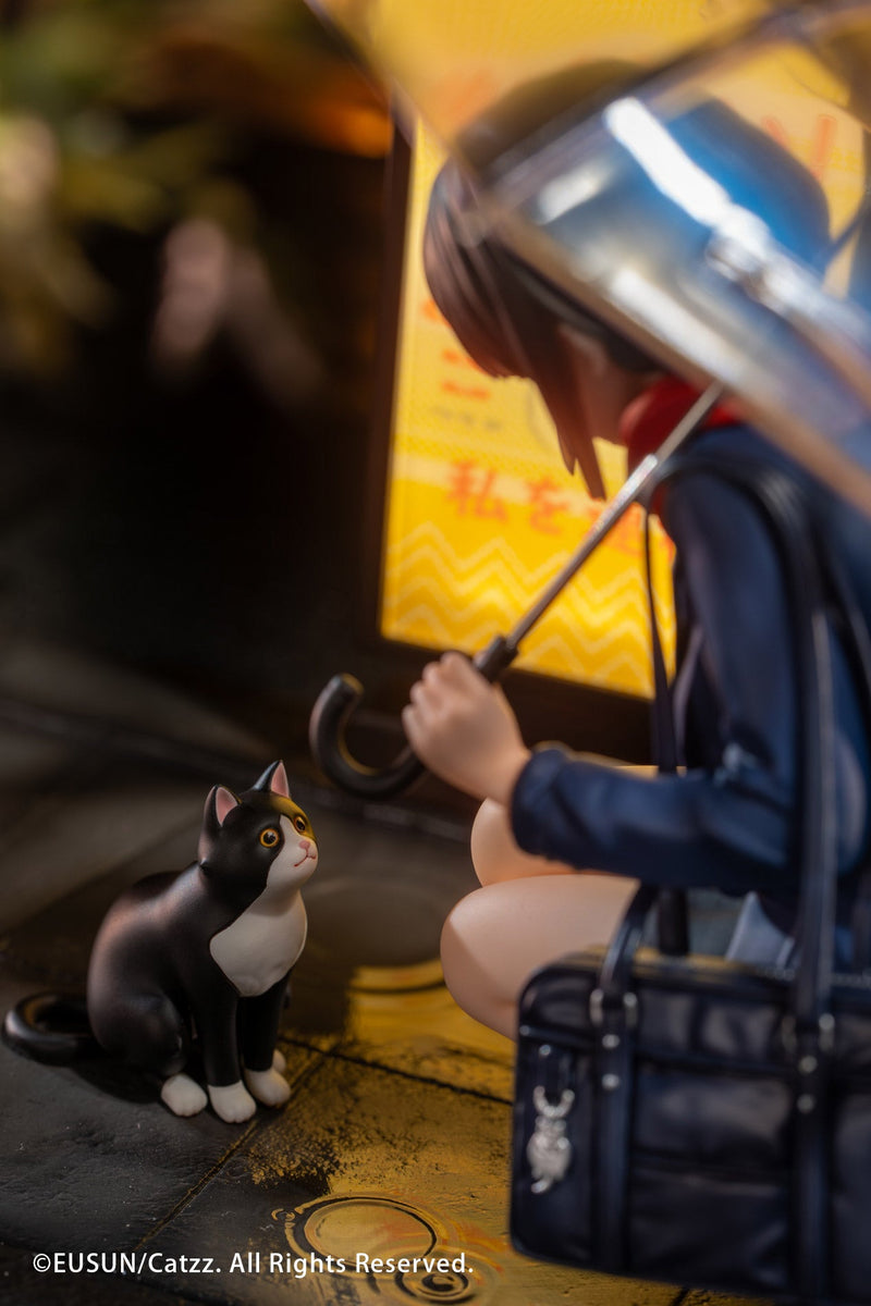 EUSUN Rainy Day Meeting Illustrated by Catzz 1/7 Figure JAPAN OFFICIAL