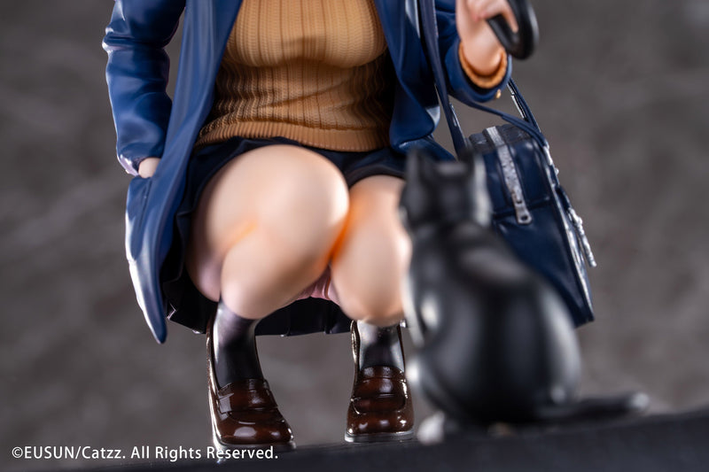 EUSUN Rainy Day Meeting Illustrated by Catzz 1/7 Figure JAPAN OFFICIAL