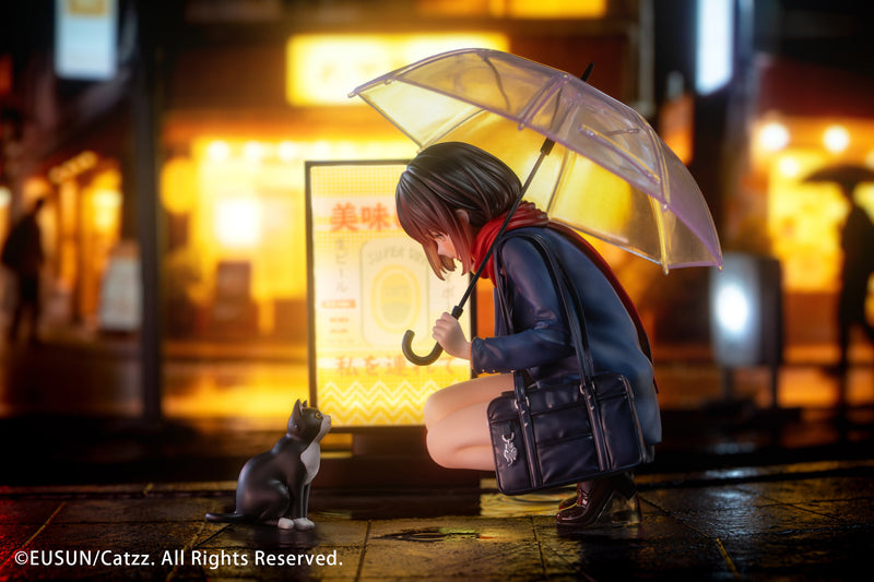 EUSUN Rainy Day Meeting Illustrated by Catzz 1/7 Figure JAPAN OFFICIAL