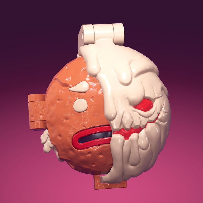 Kotobukiya ROVER ROBIN Crushes Gingerbread Man Figure JAPAN OFFICIAL