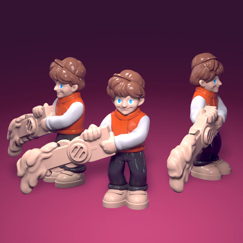 Kotobukiya ROVER ROBIN Crushes Gingerbread Man Figure JAPAN OFFICIAL