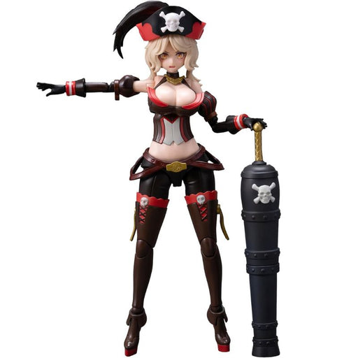 Boarder Model Snap Kit Pirate Captain Queen Anne Model Kit 1/12 JAPAN OFFICIAL