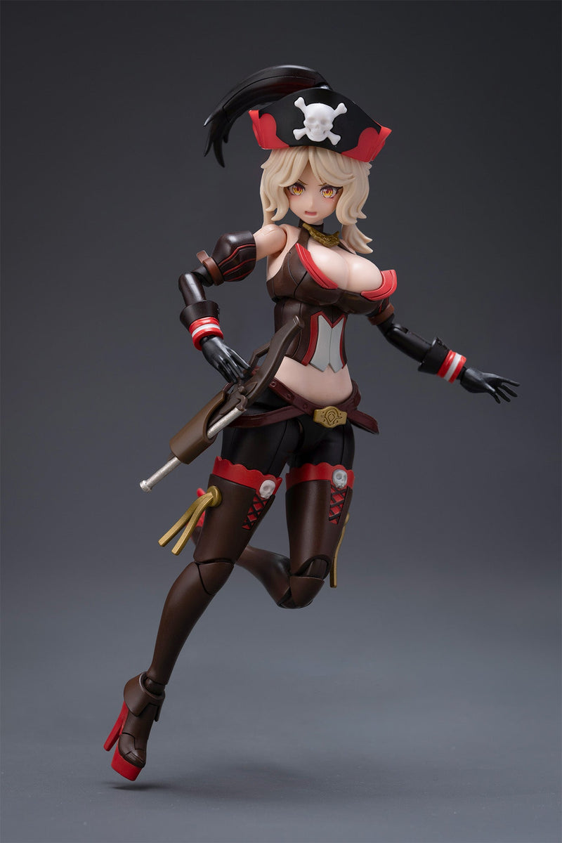 Boarder Model Snap Kit Pirate Captain Queen Anne Model Kit 1/12 JAPAN OFFICIAL