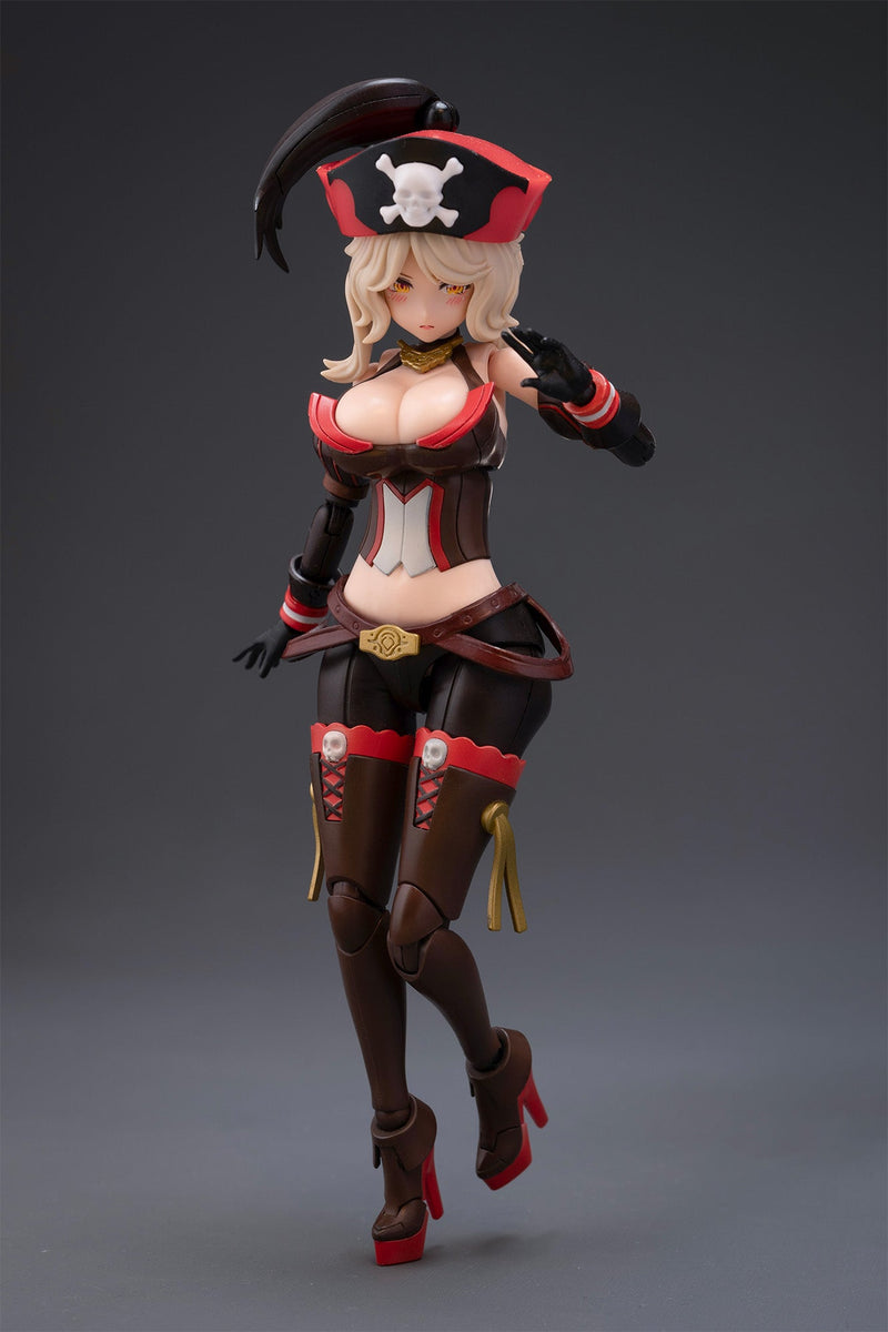 Boarder Model Snap Kit Pirate Captain Queen Anne Model Kit 1/12 JAPAN OFFICIAL