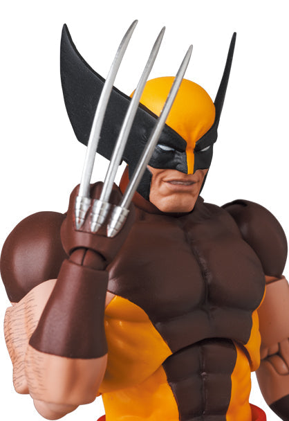 Medicom Toy MAFEX No.138 Wolverine BROWN COMIC Ver. Action Figure JAPAN OFFICIAL