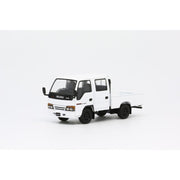 MODEL 1 Isuzu Elf NHR Double Cab Light Truck White LHD 1/64 JAPAN OFFICIAL