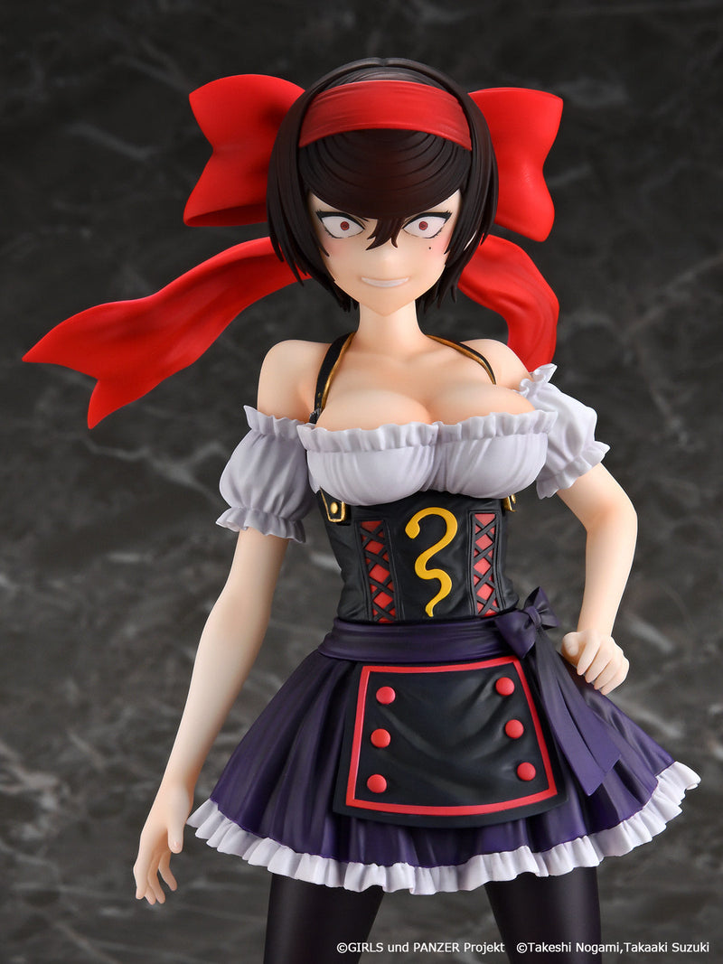 Girls und Panzer Ribbon no Musha Shizuka Tsuruki Dirndl Ver. Figura 1/6 JAPÓN