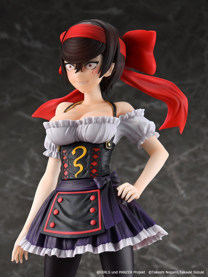 Girls und Panzer Ribbon no Musha Shizuka Tsuruki Dirndl Ver. Figura 1/6 JAPÓN