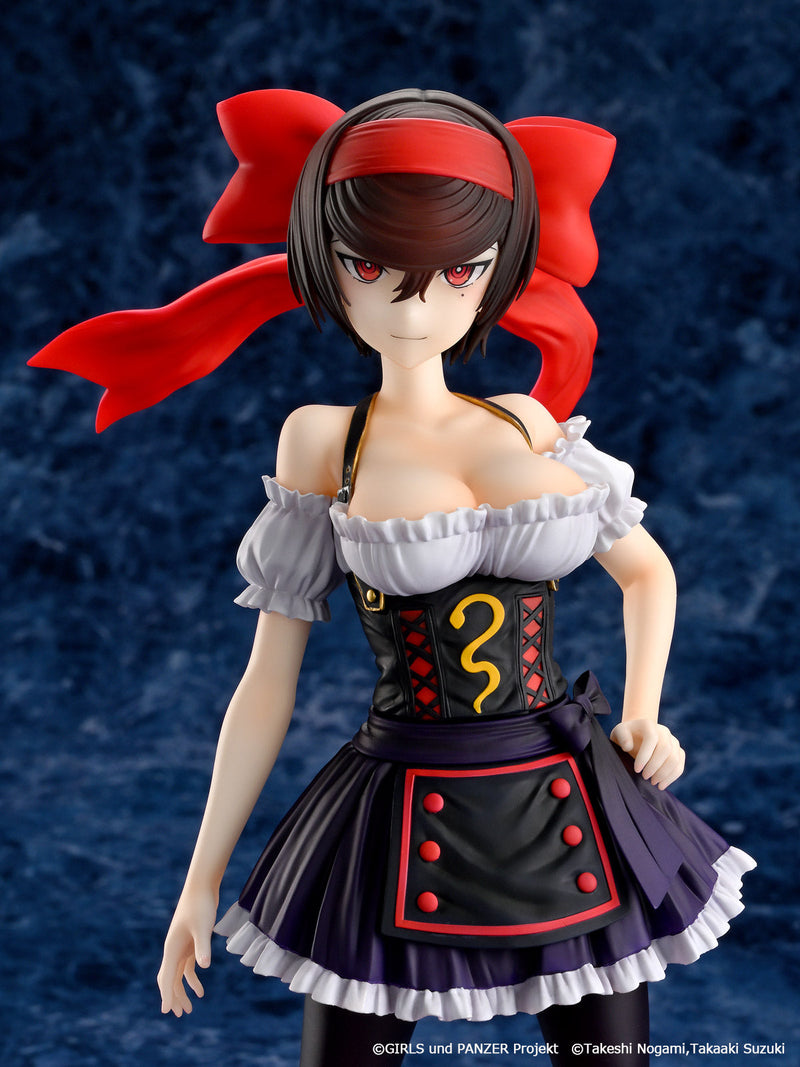 Girls und Panzer Ribbon no Musha Shizuka Tsuruki Dirndl Ver. Figura 1/6 JAPÓN